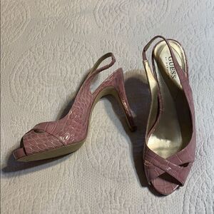 Guess by Marciano sling back heels. 9